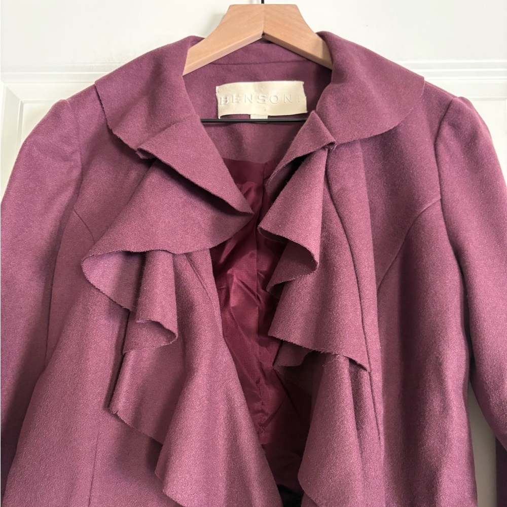 Bensoni Open Front Ruffled Jacket - Picture 3 of 5